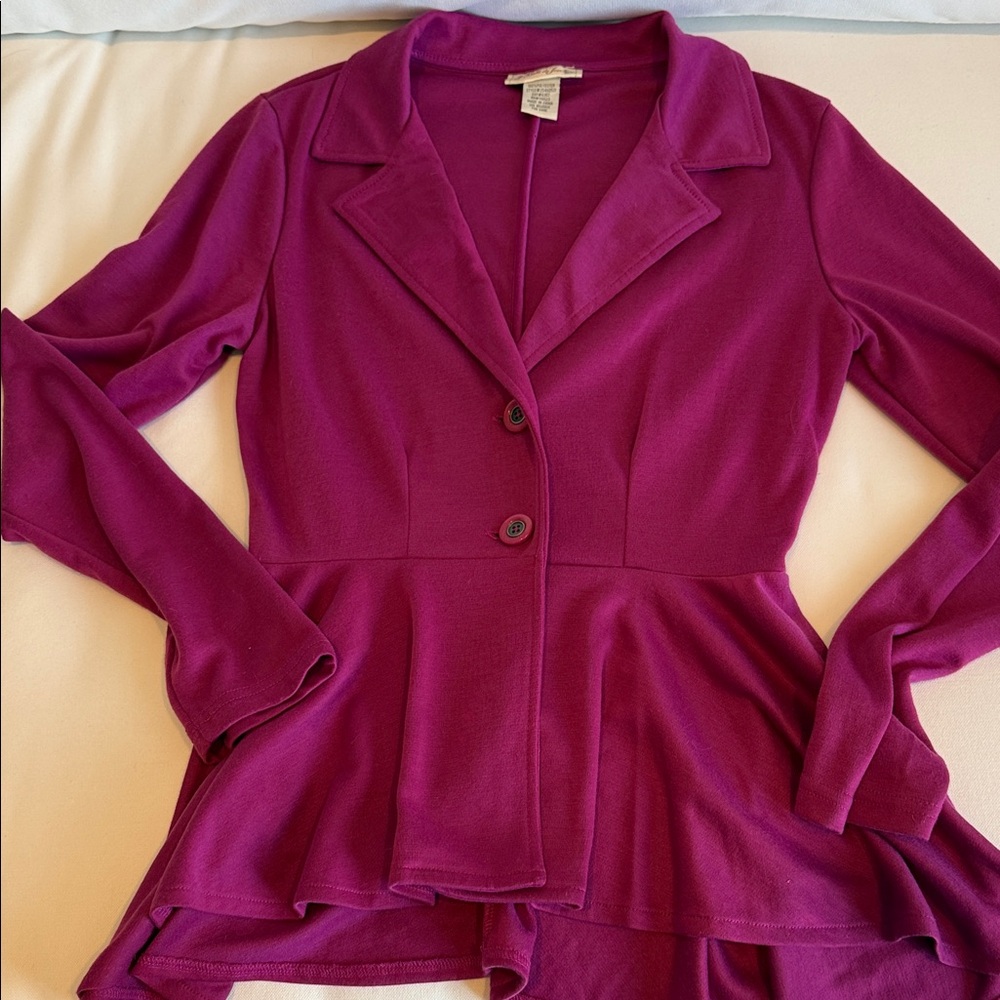 Belle Du Jour Magenta Blazer